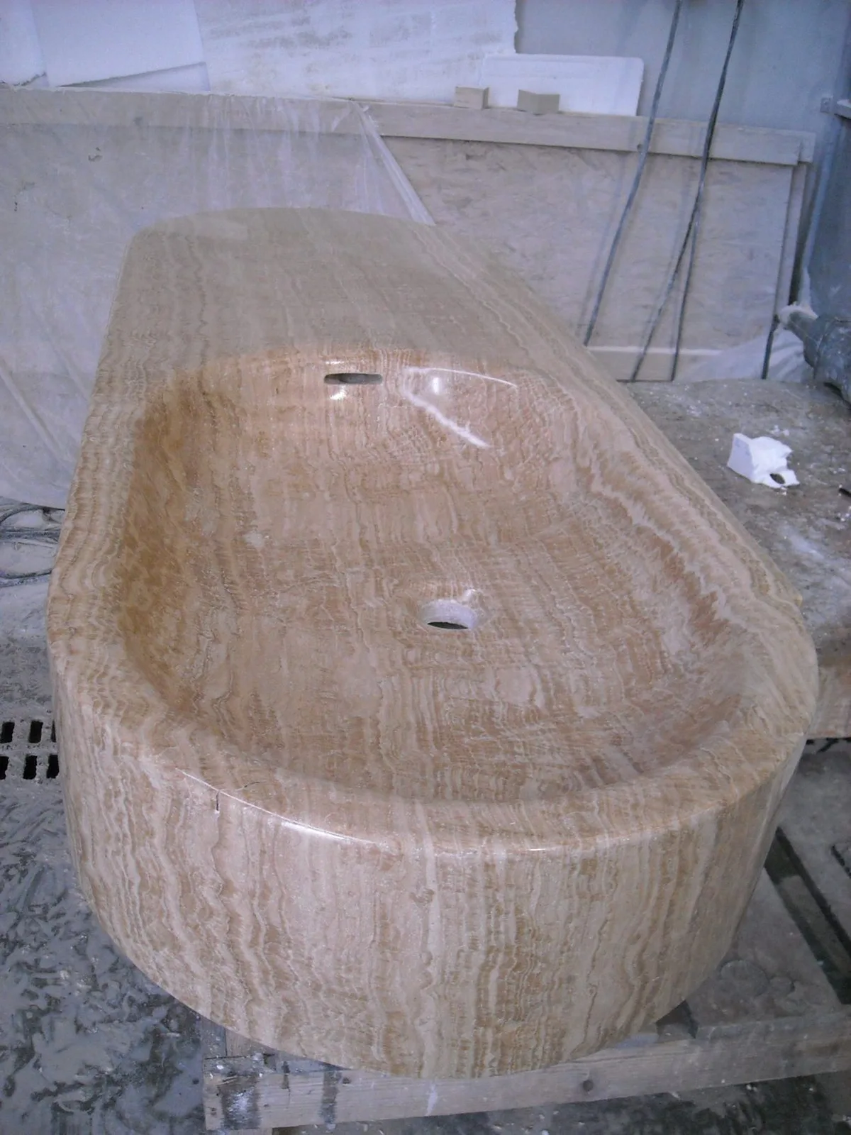 Massello in marmo e pietra naturale · Marmi di Carrara · lavoro 40