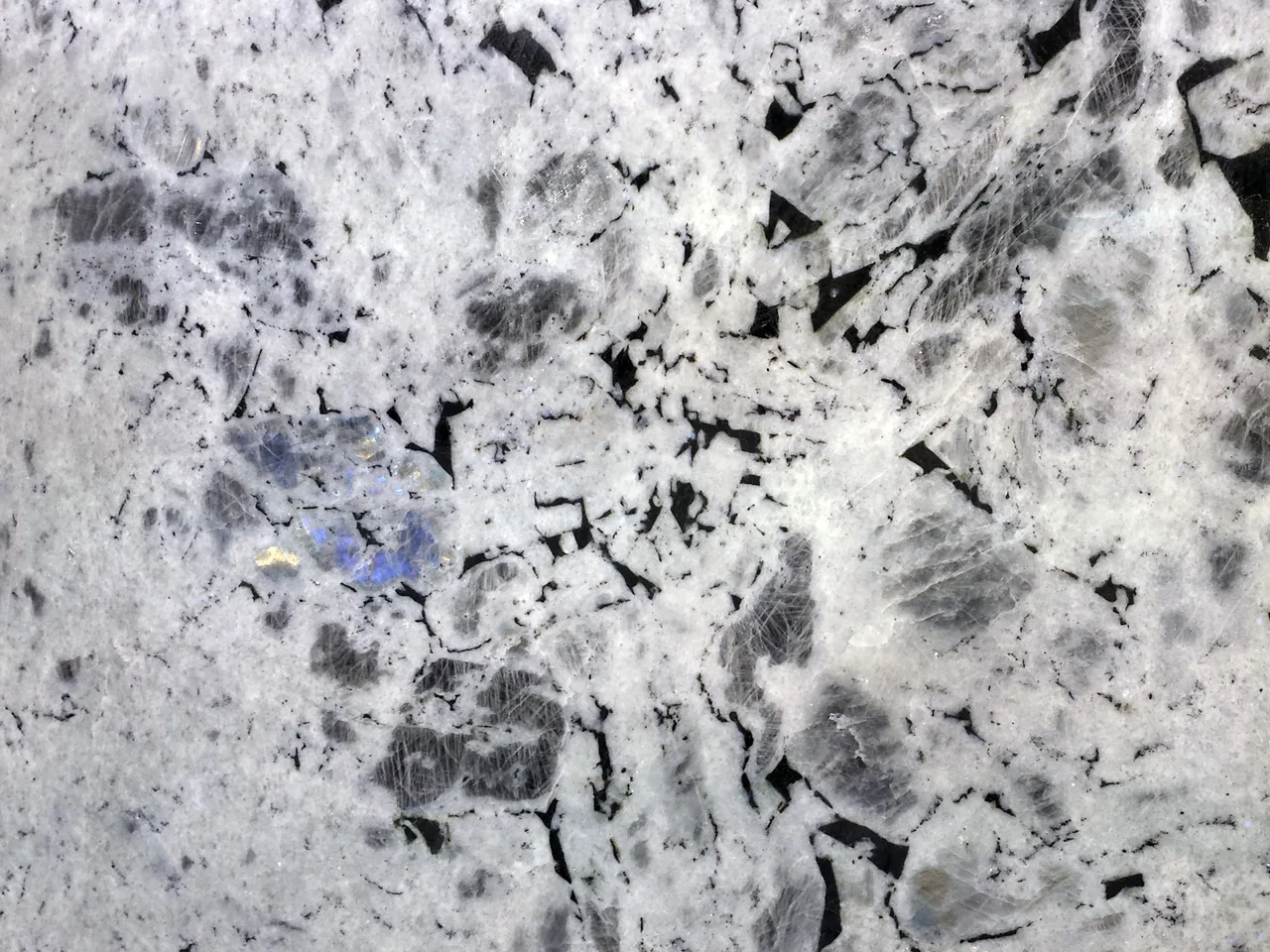 Labradorite White · granito bianco · campione