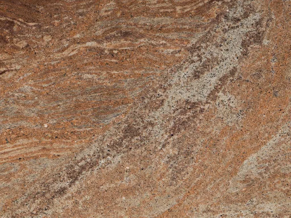 Madurai Teak · granito giallo · campione