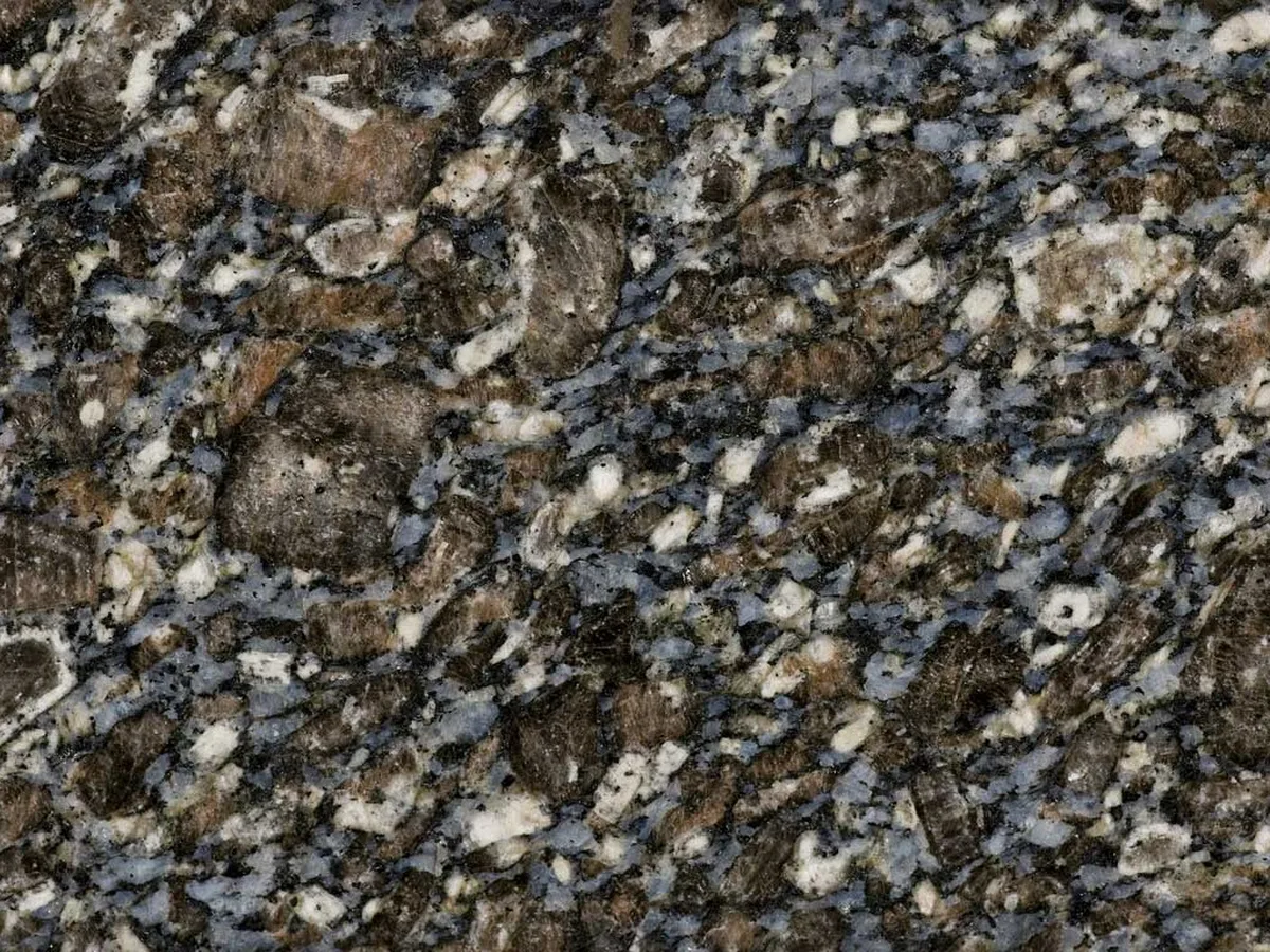 Nautilus Blue · granito blu · campione