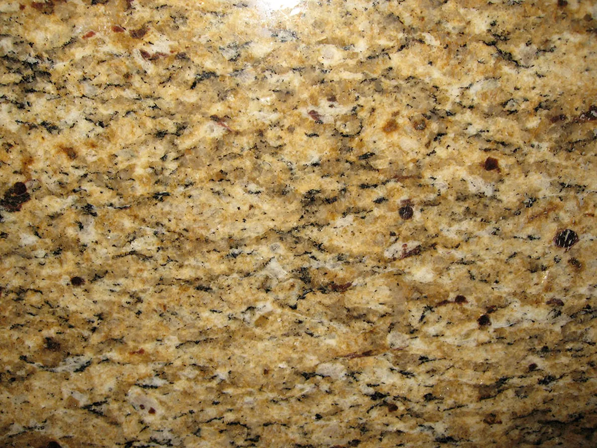 New Venetian Gold · granito giallo · campione