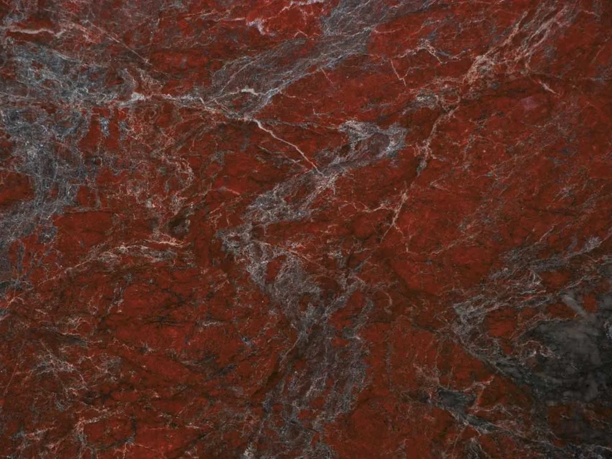 Red Ink · quarzite rosso · campione