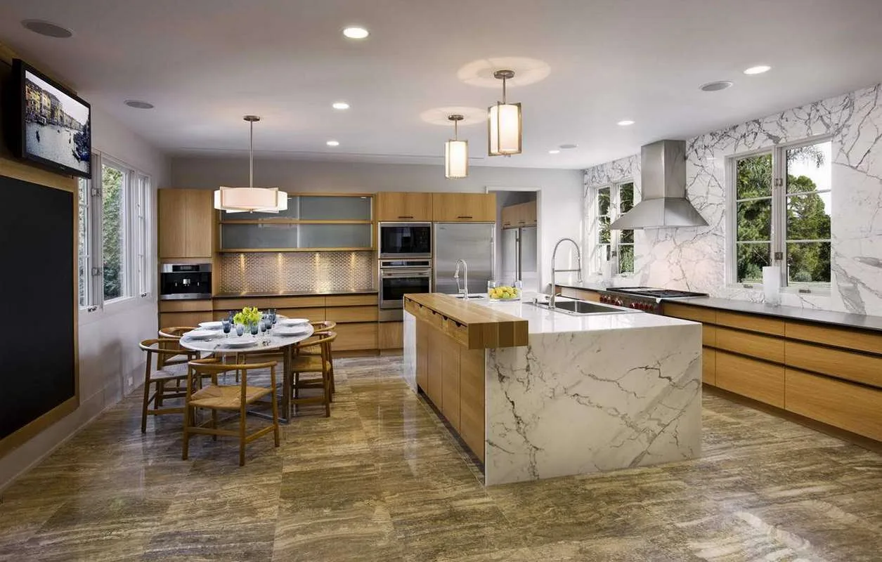 Cucine in marmo e pietra naturale · Marmi di Carrara · progetto 5