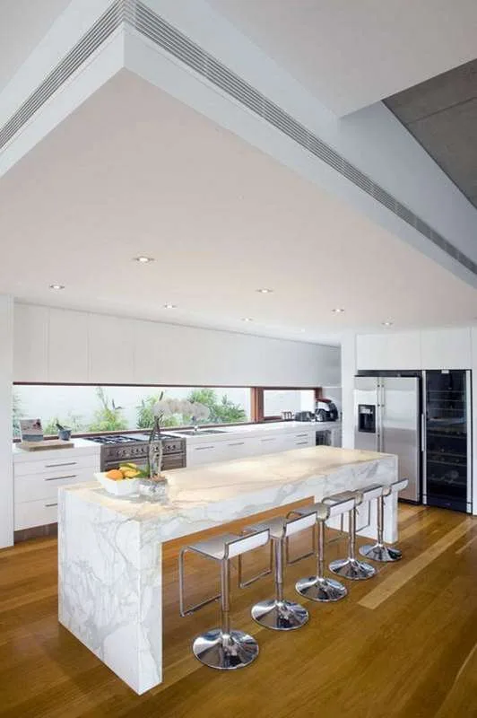 Cucine in marmo e pietra naturale · Marmi di Carrara · progetto 7